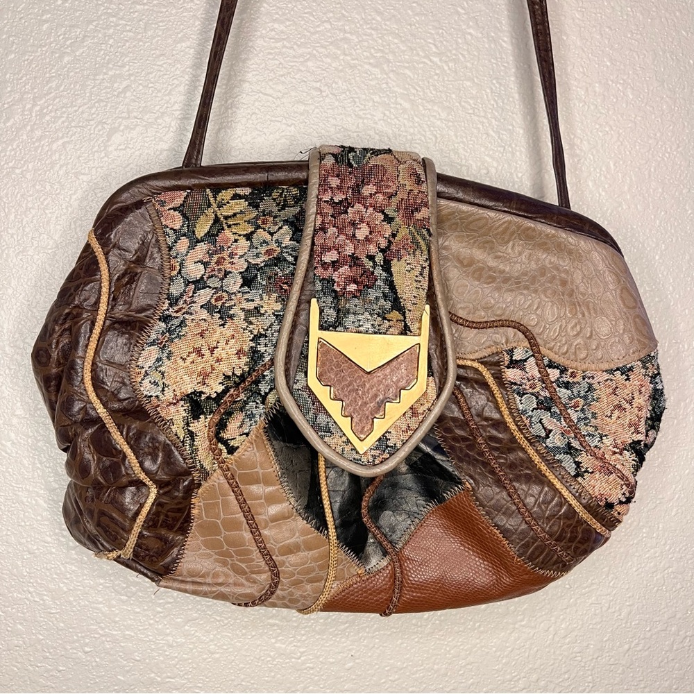 Vintage Fifth Avenue Patchwork Purse